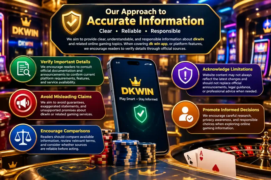 Our Approach to Accurate Information